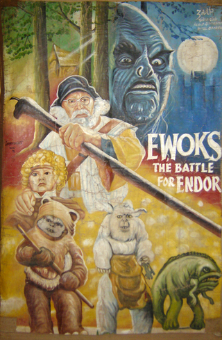 Illustration for article titled The Curious Art of Ghana's Mobile Movie Posters
